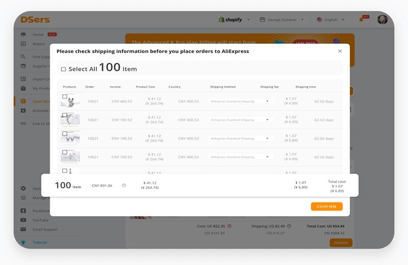 Product Listing - DSers