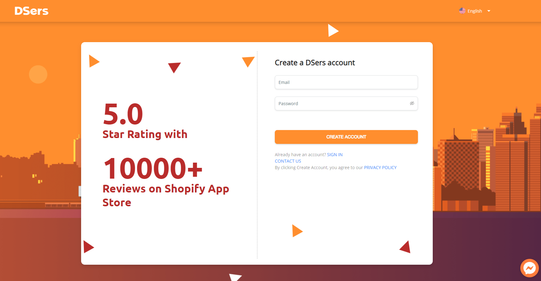 Step 1: Register DSers Account. - DSers