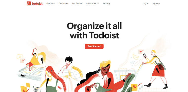 2. Todoist Homepage - DSers