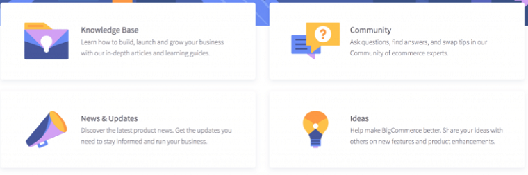BigCommerce - support
