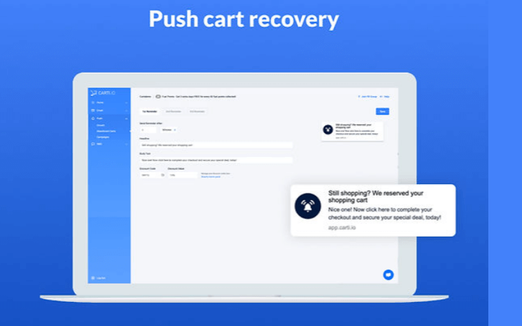 Carti Abandoned Cart Recovery - DSers