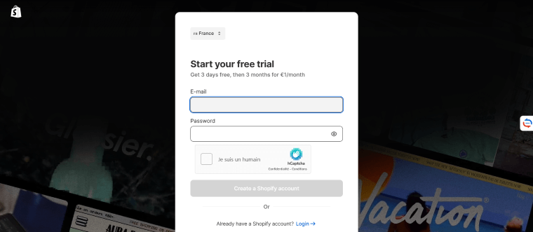 Shopify Sign Up - DSers